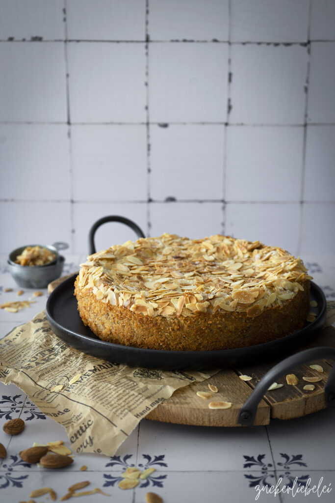 Mandel Ricotta Kuchen Zuckerliebelei