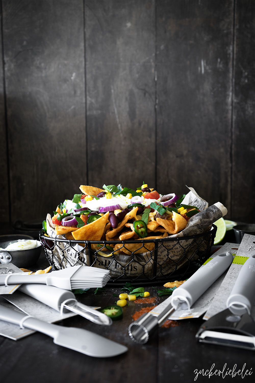 Loaded Nachos | Hausgemachte Tortilla Chips 